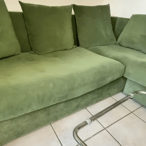 SteadyRail dual-handle sofa stand assist rail, isolated product shot